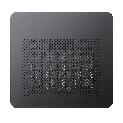 21. Jonsbo TK-0 PC Case, Mini-Tower, Mini-ITX, Tempered Glass, Wood - black