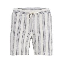 Jack&Jones men's shorts JPSTJAIDEN COBA STRIPE JOG SHORTS REG SN 12274413 CLOUD DANCER/STRIPES