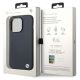 8. Case BMW BMHMP14XSLLNA iPhone 14 Pro Max 6.7" navy/navy hardcase Leather Hot Stamp MagSafe
