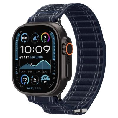 11. Spigen WBF0 Strap for Apple Watch 44 / 45 / 46 / 49 mm - Navy Blue