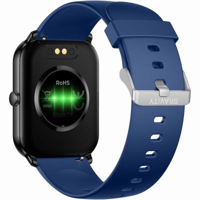 10. Smartwatch Gravity Black Blue GT36-6