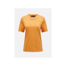Peak Performance W Original Small Logo Tee Orange