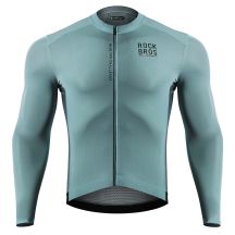 Rockbros 15120015017 ROAD TO SKY men's cycling jersey long sleeve M - gray-blue