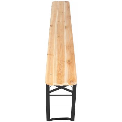 5. PICNIC BAR SET WOODEN TABLE AND 2 BENCHES