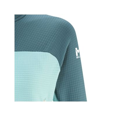 6. MILLET Women’s FUSION GRID HOODIE Jacket Blue