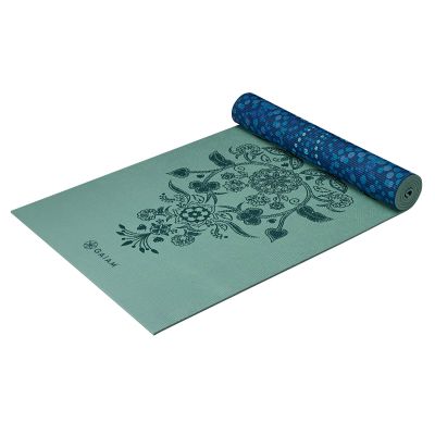 17. Mystic 6mm Double-Sided Yoga Mat GAIAM 62899