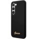 2. Guess GUHCS23MSLSMK S23+ S916 black/black hardcase Silicone Vintage Gold Logo