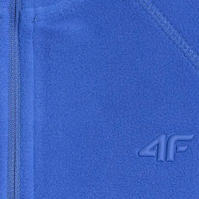 6. Boy's fleece sweatshirt 4F M058 cobalt 4FJWAW25UFLEM058 36S