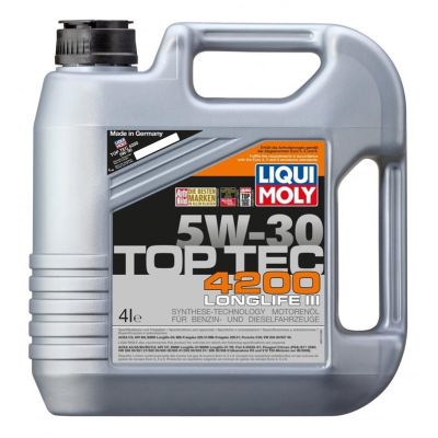 ENGINE OIL LIQUI MOLY TOP TEC 5W30. 4 Years