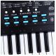 7. SUPRIMO 605 UFB - keyboard with microphone for learning to play, designed for children