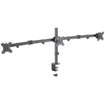 3. Manhattan 461658 Monitor Holder/Stand 68.6 cm (27") Desk Black