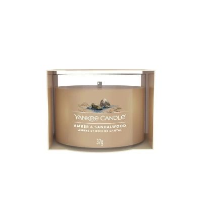 3. AMBER & SANDALWOOD YANKEE Mini Candle