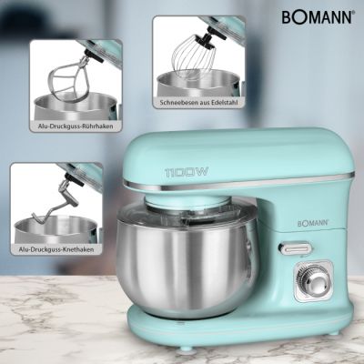 2. Bomann KM 6030 Mint Food Processor