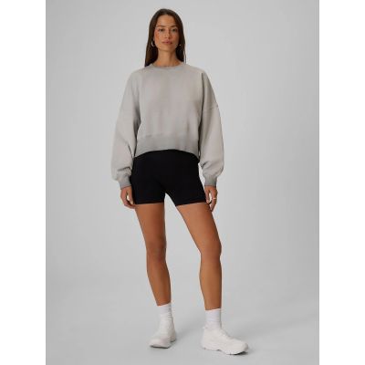 6. Women's loose sweatshirt without hood 4F 4FRSS26TSWSF2991-26S