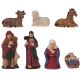 10. NATIVITY FIGURES 7 PCS 6.5 CM