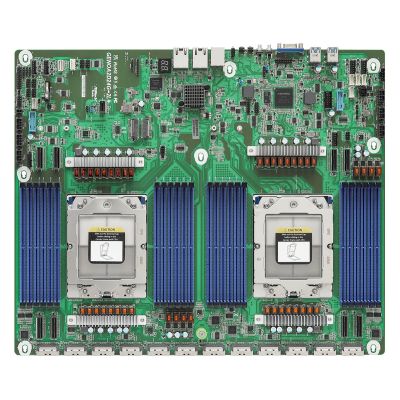 ASRock GENOA2D24G-2L+ Motherboard, 2x SP5 AMD Epyc 9004 SoC (24x DIMM, NVMe, 2x M.2, 2x GbE, IPMI)