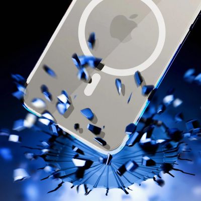 3. 3mk Clear MagCase Case for Apple iPhone 15 Pro Max - Transparent