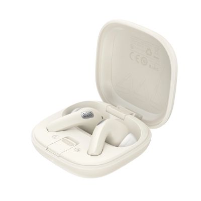 Acefast W4 TWS in-ear wireless headphones with phone stand function - white