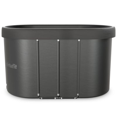 3. VIRTUFIT OVAL ICE BATH 500 LITERS ANTHRACITE WITH ACCESSORIES