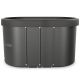 3. VIRTUFIT OVAL ICE BATH 500 LITERS ANTHRACITE WITH ACCESSORIES
