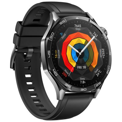 5. Huawei WATCH GT 5 46mm Vili-B19F | Smartwatch | GPS (satellite) | AMOLED | 1.43 inches | Black