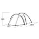 5. Easy Camp Lomsdal 3 3-person tent