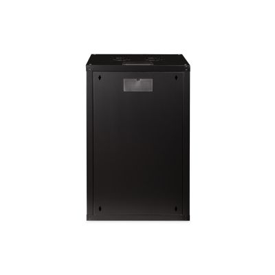 18. Digitus Unique 19" 20U wall-mounted network cabinet 600x450, glass door, black, undivided, assembled, 100kg