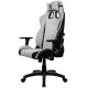8. Arozzi Soft Fabric | Gaming Chair | Avanti SoftFabric | Light Pilkas Console Gaming Chair Upholstered Seat