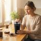 11. ESPERANZA COFFEE GRINDER RISTRETTO BLACK EKC008K