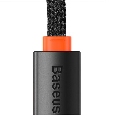 15. Baseus Lite Series external network card USB Type C - RJ-45 1Gbps (1000Mbps) black (WKQX000301)