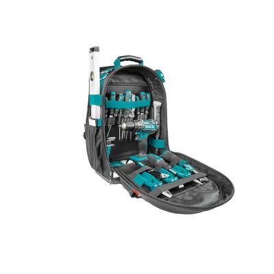 3. Makita E-15481 Backpack Black, Gray, Marine Plastic
