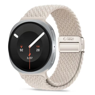 Tech-Protect NylonMag Strap for Samsung Galaxy Watch 40/44/46 mm - Beige
