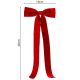 14. DECORATIVE RED BOWS 2x19x48CM 4 PCS MICA