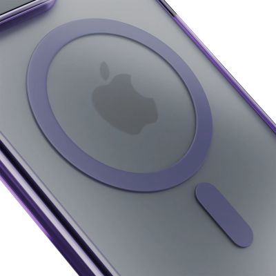 10. 3mk Frosty MagCase for Apple iPhone 16E - purple