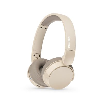 2. Philips TAH3209BG/00 Headphones/Headset Wireless Headband Calls/Music Bluetooth Beige