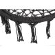 18. OPENWORK HAMMOCK HANGING CHAIR STORK'S NEST 80x60CM DARK GREY