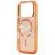 6. Karl Lagerfeld IML Choupettes Karl Script Logo MagSafe Case for iPhone 17 Pro Max - Orange