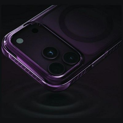 7. Uniq Combat Magclick Charging case for iPhone 18 Pro Max / 17 Pro Max - burgundy