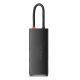 7. Baseus Lite Series multifunctional USB Type C HUB - 2 x USB 3.0 / USB Type C / HDMI 1.4 / SD/TF OTG black (WKQX050001)