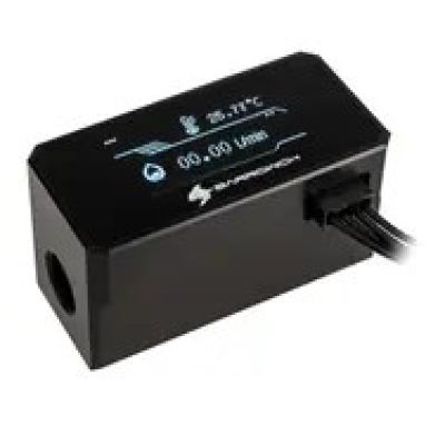 Roller OLED Flow Meter - Black