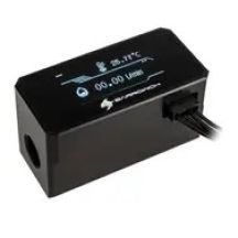 Roller OLED Flow Meter - Black