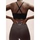 2. CASALL Women's Flare High Waist Pant, Gray