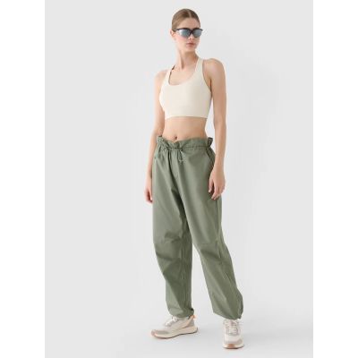 2. Women's casual oversize parachute pants 4F 4FRSS24TTROF1330-44S