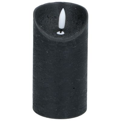 13. DECORATIVE CANDLE 70x130MM LED WAX BLACK