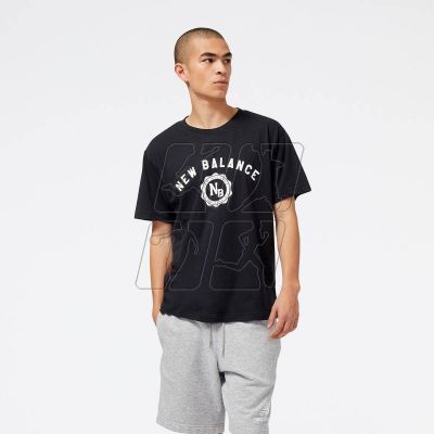 2. New Balance Sport Seasonal Graphic Cot BK M T-shirt MT31904BK