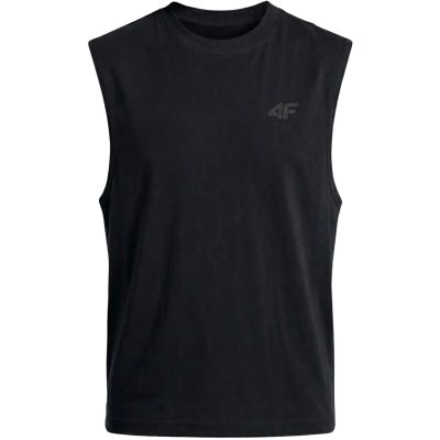 2. Men's T-shirt 4F M306 deep black 4FWMM00TSLEM306 20S
