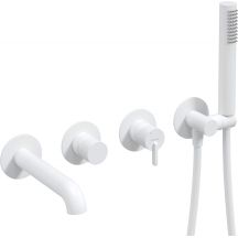 4-hole concealed bathtub tap
