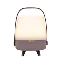 Kooduu Lite-up PLAY Mini Portable Mono Speaker Beige, White, Wood 8W