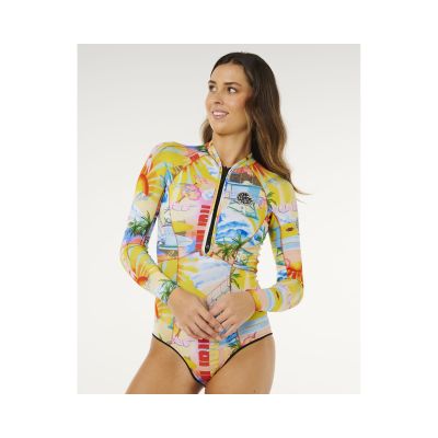 6. Women's wetsuit RIP CURL G-Bomb 1.5Mm Ls Fz Full Spring multicolor