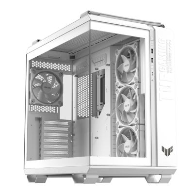 22. Asus TUF GAMING GT502 HORIZON TG ARGB WHITE PC Case
